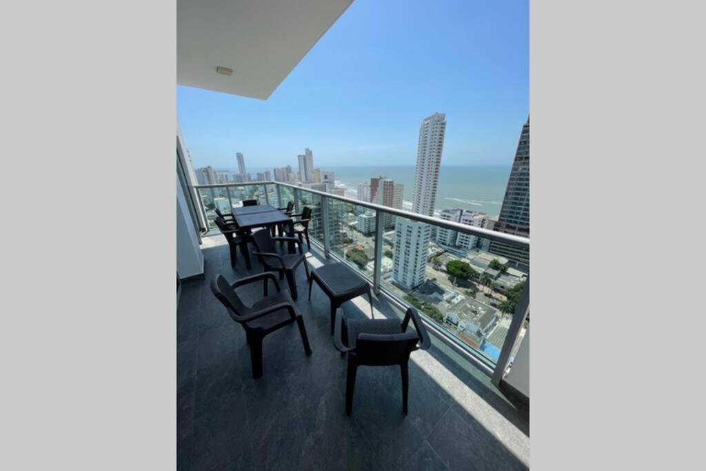 Infinitum Bocagrande-Piso 26-Apartamento Nuevo Cartagena ภายนอก รูปภาพ