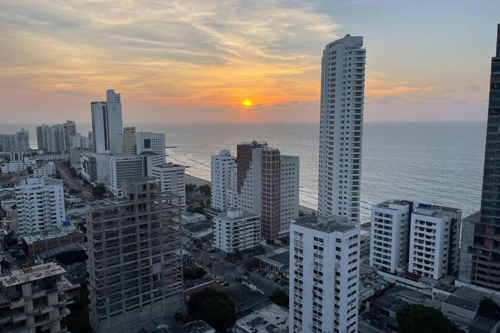 Infinitum Bocagrande-Piso 26-Apartamento Nuevo Cartagena ภายนอก รูปภาพ
